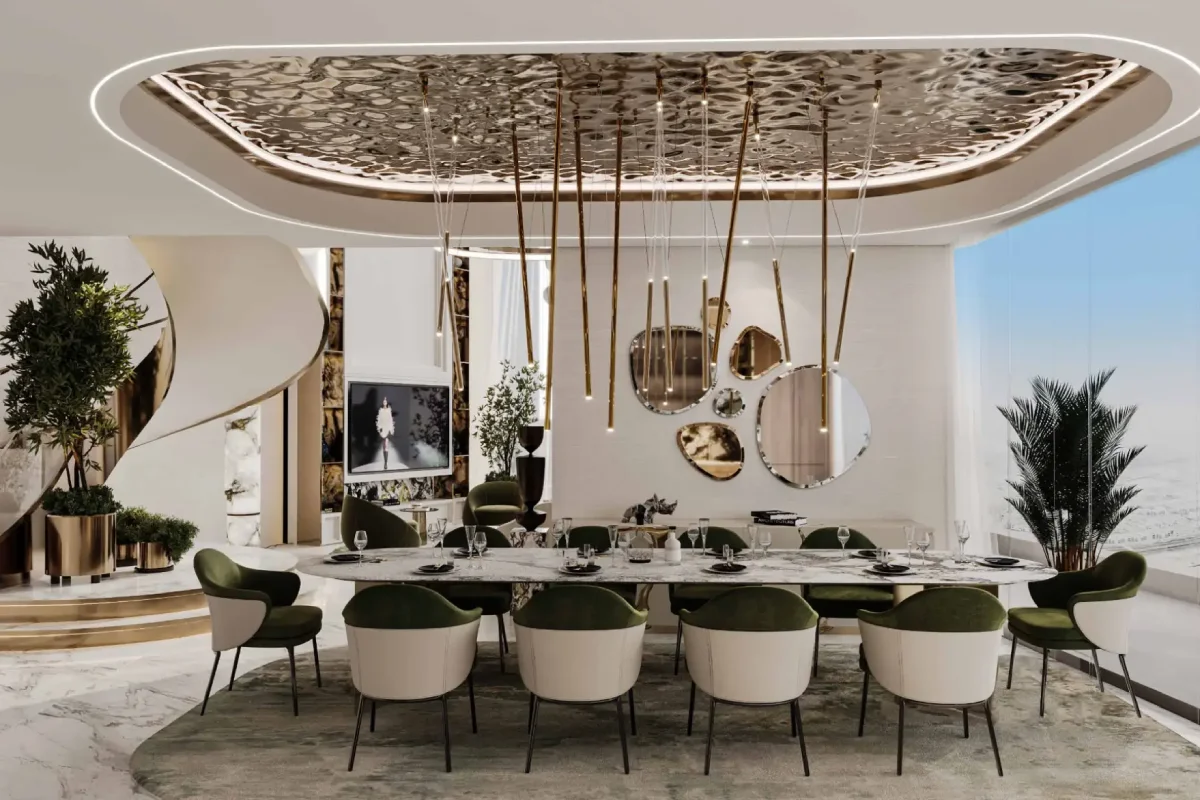 Canal Crown is a celestial realm that offers a stunning collection of studio, 1, 2, 3 and 4 Luxury Bedroom apartments Developing by Damac