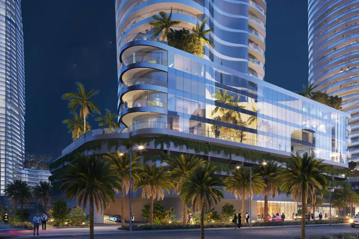Canal Crown is a celestial realm that offers a stunning collection of studio, 1, 2, 3 and 4 Luxury Bedroom apartments Developing by Damac