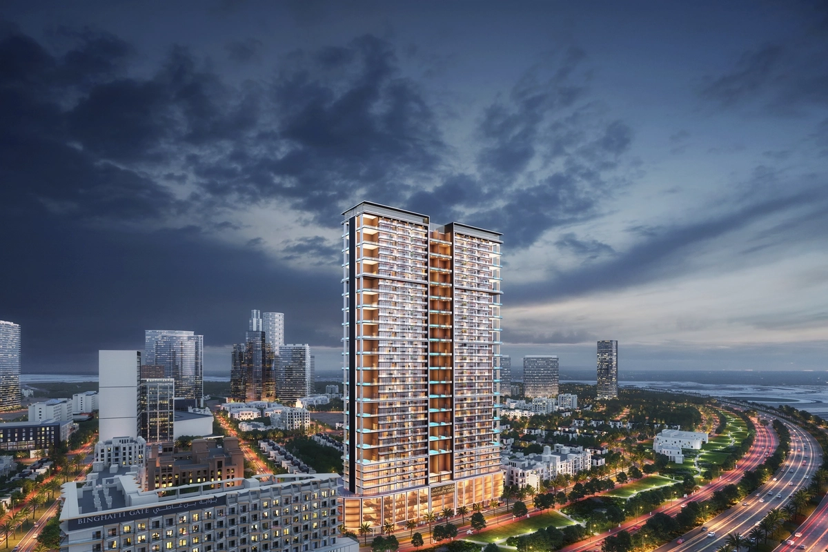 Discover luxury at Binghatti Onyx in JVC, Dubai. Premium 1 & 2 bedroom apartments by Binghatti Developers, offering unique design, proximity to attractions,