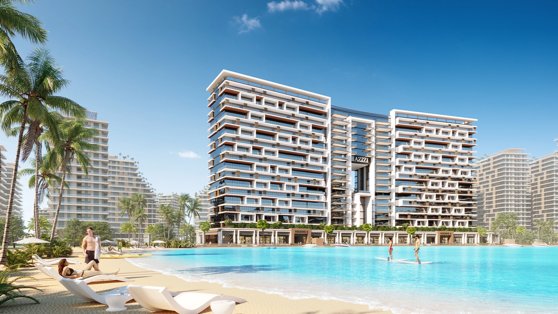 Located in Dubai South, Azizi Venice offers more than just a development; it presents a luxurious world featuring a vibrant retail promenade and entertainment.