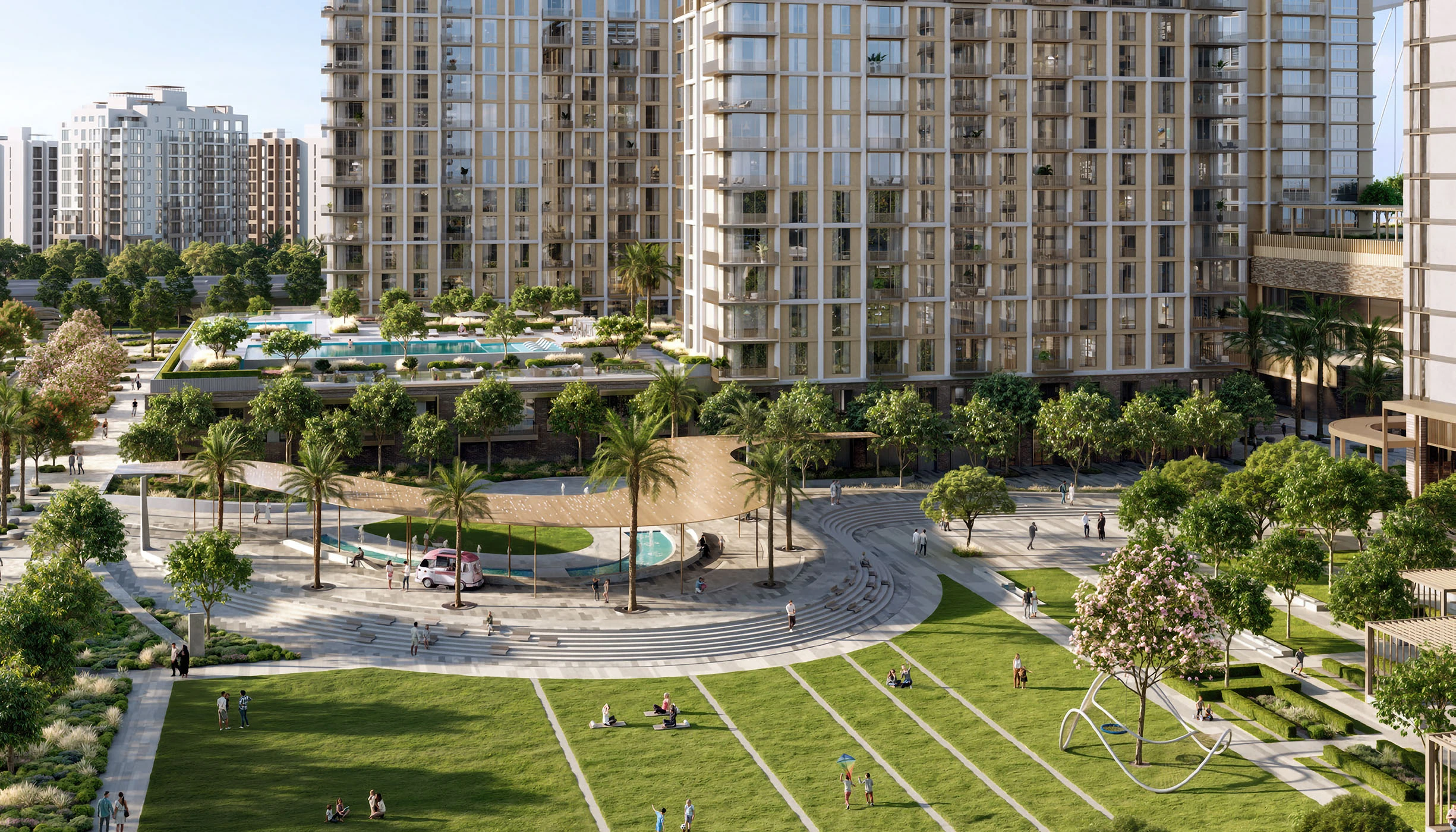 Valo at Dubai Creek Harbour is meticulously designed for residential purposes. Residents can look into the property and book their home now.