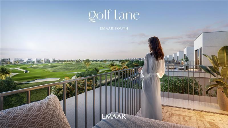 Emaar Golf Lane at Emaar South. Luxurious 4-5 Bedroom villas with stunning golf course views starting at AED 4.48M. Download brochure and payment plan now.