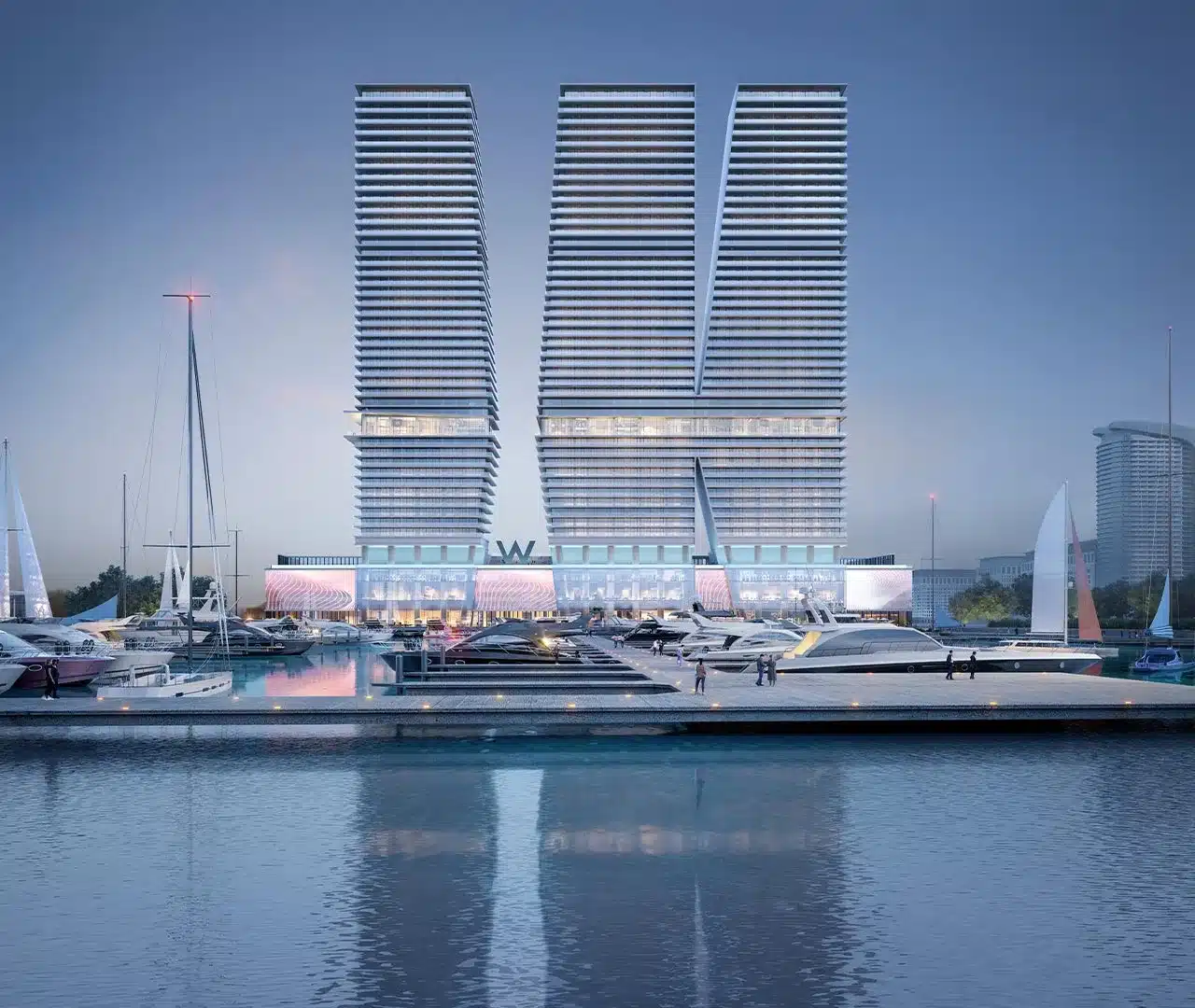 Arada W Residences Dubai Harbour, Offering 1-5 BR apartments & penthouses starting from AED 4.2M. Prime location, premium amenities, and flexible payment plans.