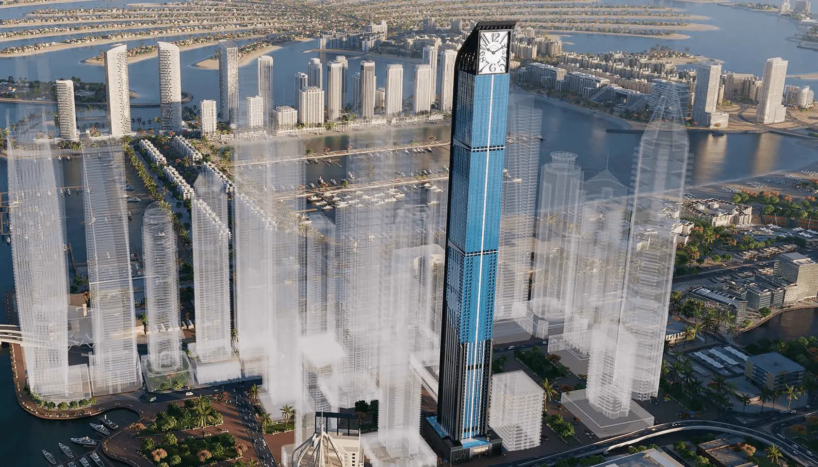 Franck Muller Aeternitas by London Gate, A skyscraper is positioned to represent luxury, style, and an enduring legacy. 1-3 BR Apartments with Flexible Payment