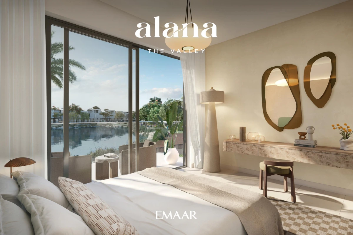 Experience luxury living at Alana in The Valley, Dubai. Emaar's waterfront villas offer sophistication and tranquility in a prime location.