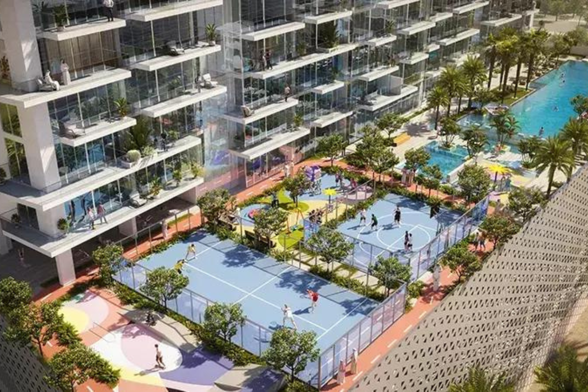 The SKY PARK by IMAN at Jumeirah Village Circle offers modern apartments with a starting size of 414 sq ft. 1,2,3,4 Bedroom. Starting From 7,50,000 AED.
