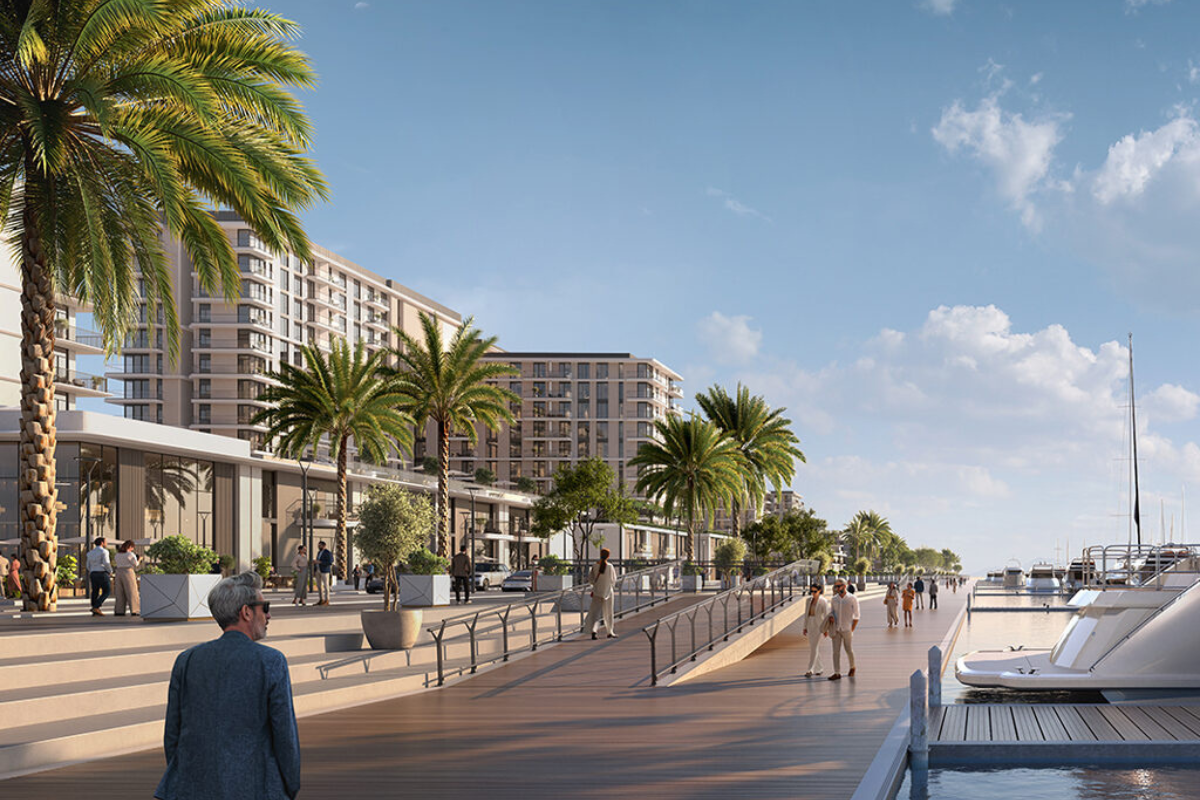 The Pier Point by Emaar at Rashid Yacht & Marina offers living space with a starting size of 774 sq ft. 1, 2, and 3 bedrooms. Starting from 1,930,000 AED 