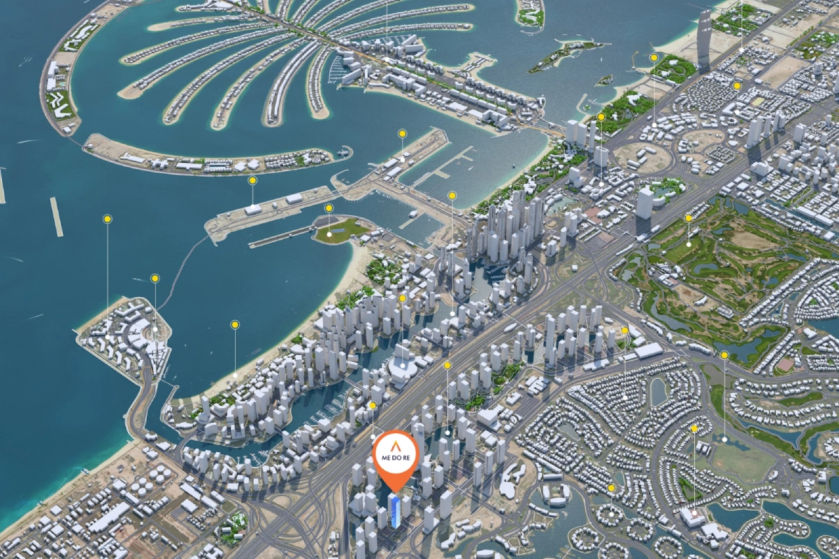 Discover 'Me Do Re' in Jumeirah Lake Towers, Dubai. Luxury apartments - studios to 3 bedrooms, flexible payment plans. Your new home awaits.