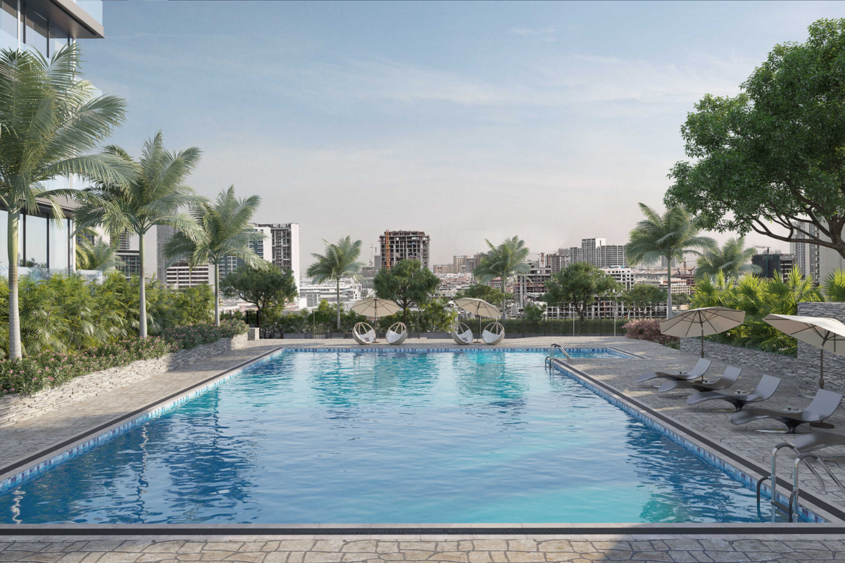 Take a look at SkyHills Residences 3 by HRE Development  1, 2, and 3-bedroom apartments in Jumeirah Village Circle, offering modern features, beautiful vistas,