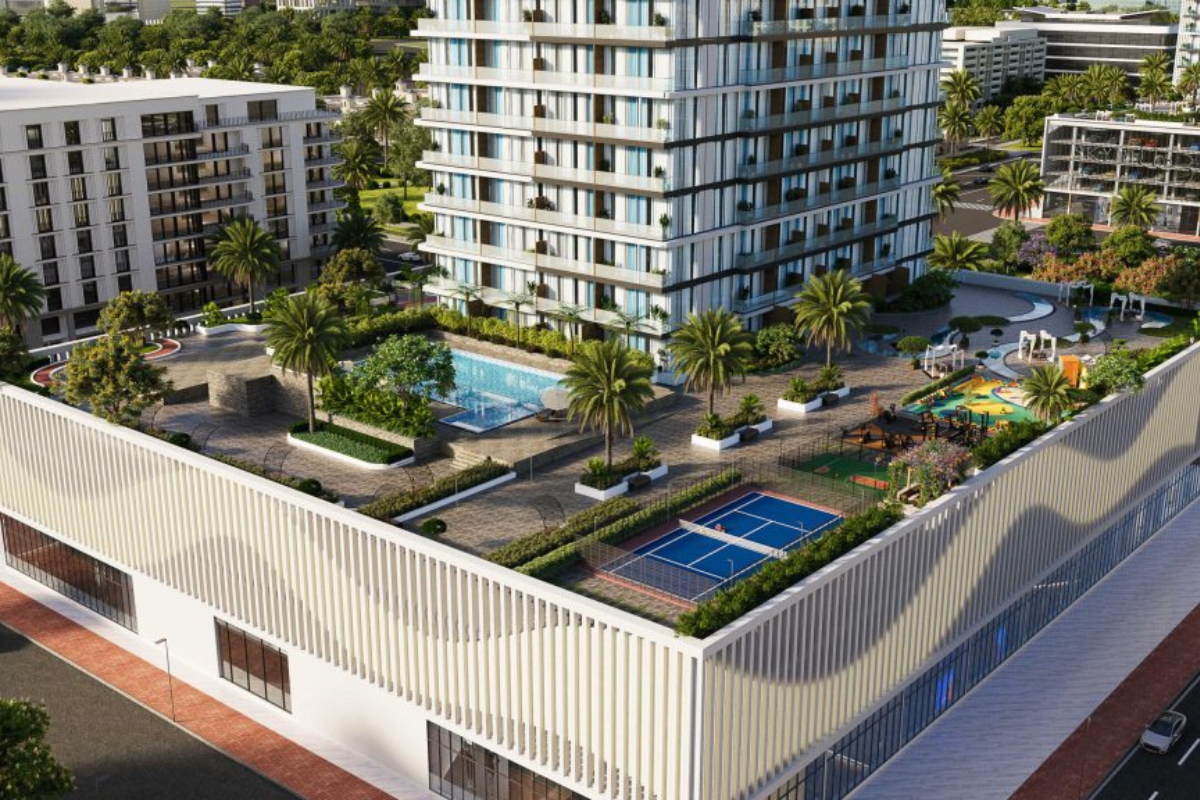 Take a look at SkyHills Residences 3 by HRE Development  1, 2, and 3-bedroom apartments in Jumeirah Village Circle, offering modern features, beautiful vistas,