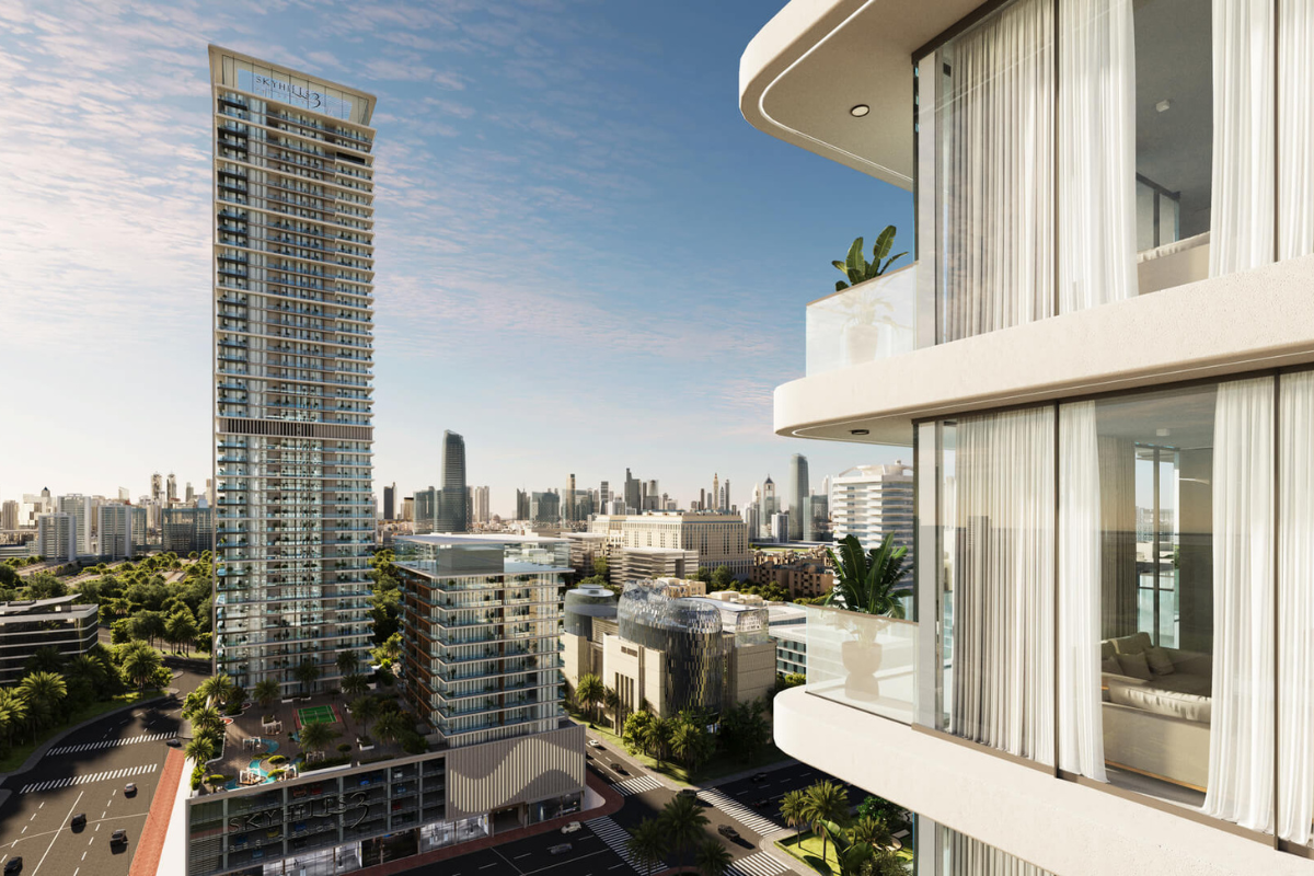 Take a look at SkyHills Residences 3 by HRE Development  1, 2, and 3-bedroom apartments in Jumeirah Village Circle, offering modern features, beautiful vistas,