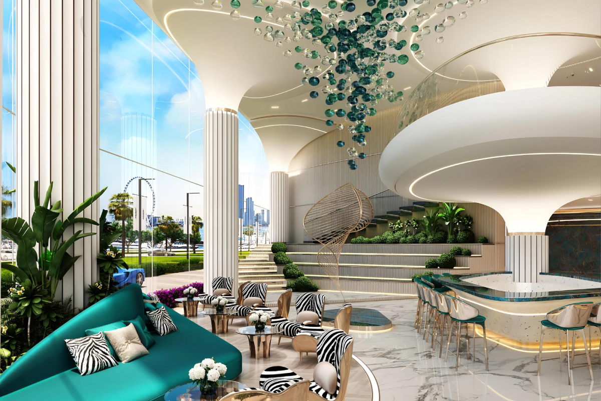 Designed by the world-famous fashion house Cavalli and offers residents a living experience that combines fashion and luxury. in Dubai Harbour