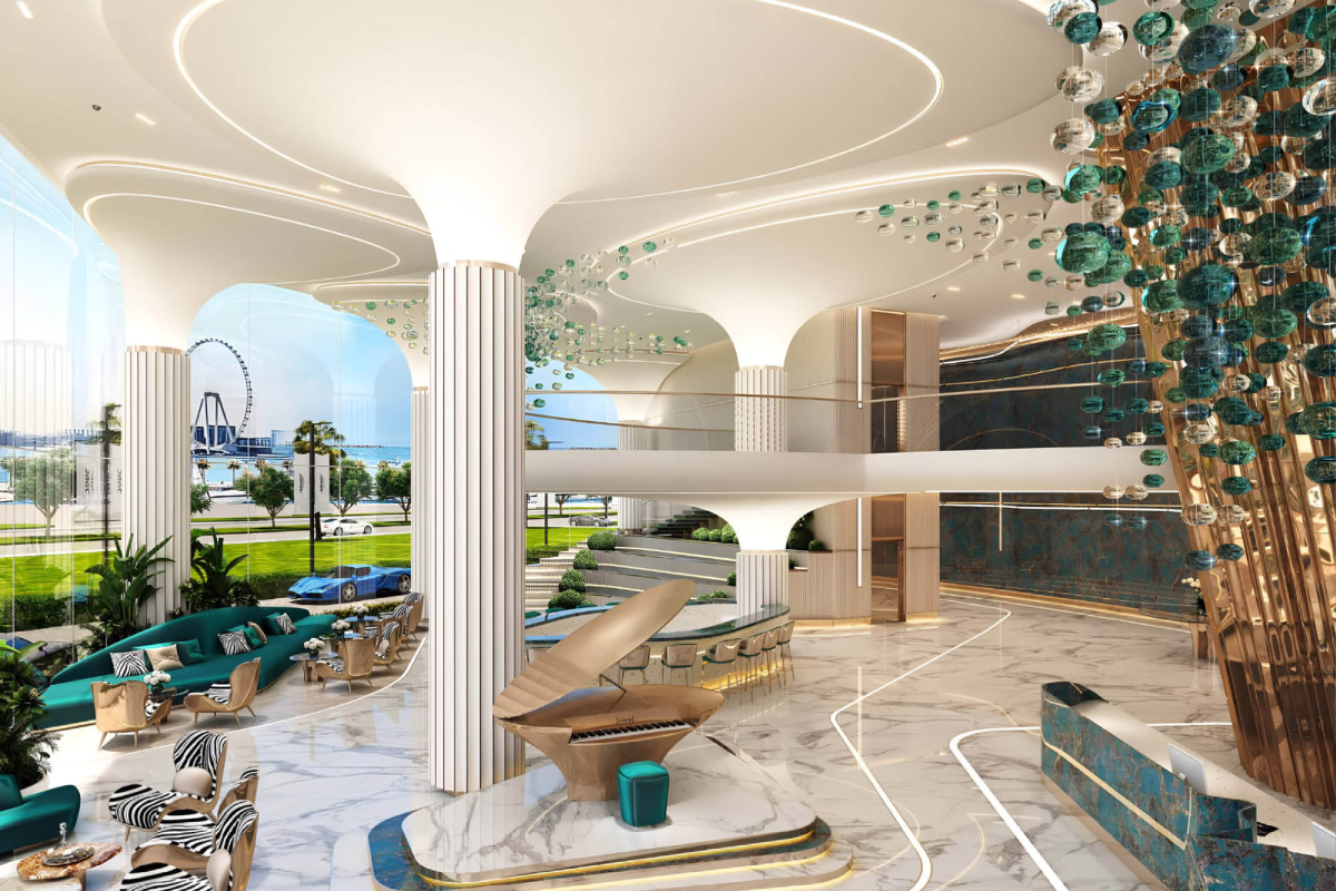 Designed by the world-famous fashion house Cavalli and offers residents a living experience that combines fashion and luxury. in Dubai Harbour