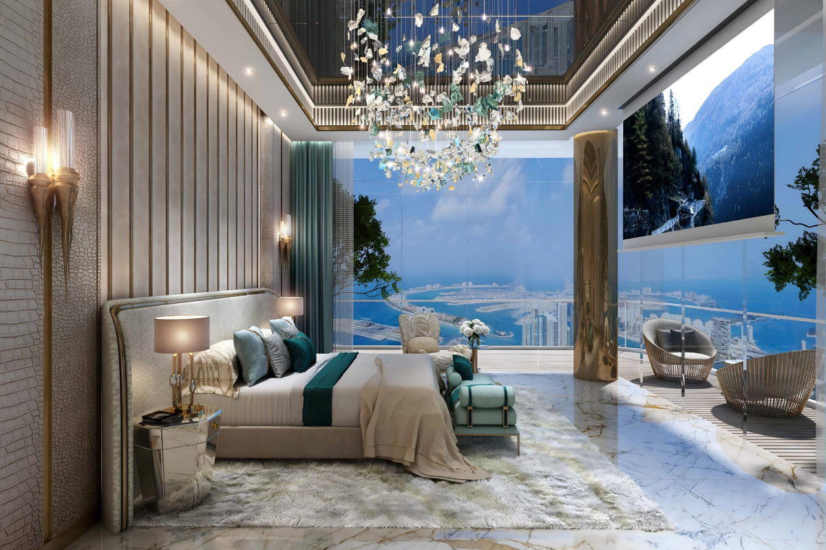 Designed by the world-famous fashion house Cavalli and offers residents a living experience that combines fashion and luxury. in Dubai Harbour